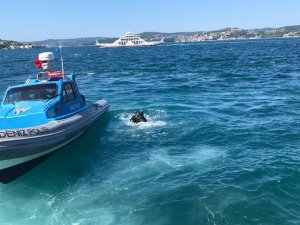 Beykoz’da denize giren genç kayboldu