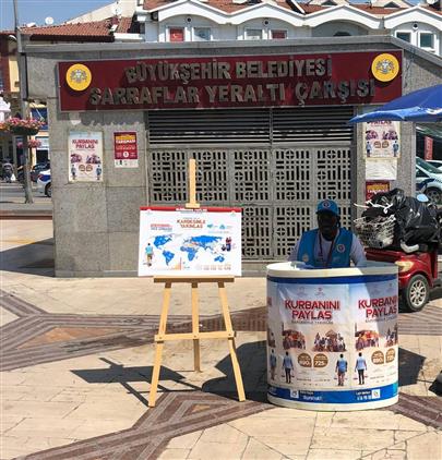 TDV Konya Şubesi’nden “Kurban Bağış Standı”