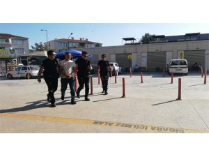 Aranan uyuşturucu tacirini yunus ekipleri yakaladı