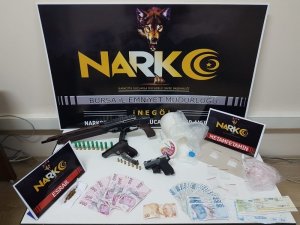 İnegöl’de uyuşturucu operasyonu: 2 gözaltı