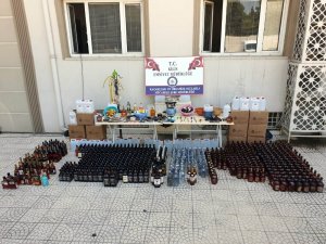 Kilis’te sahte içki operasyonu