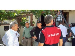 Sungurlu’da yangın