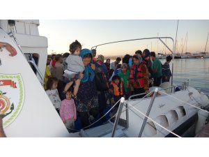 Çanakkale'de 44 düzensiz göçmen yakalandı