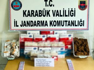 Jandarma’dan kaçak sigara operasyonu
