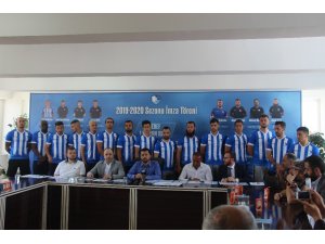 BB Erzurumspor 15 futbolcu ile sözleşme imzaladı