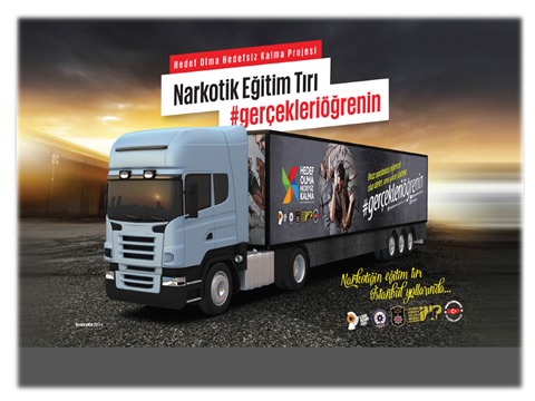 Narkotik Eğitim TIR’ı Konya’ya gelecek