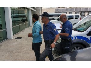 Attığı taşla otomobildeki kadını ağır yaralayan şahıs tutuklandı