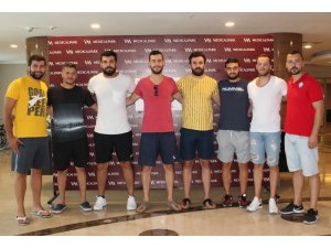 Nilüfer Belediyespor hentbol takımı kontrolden geçti