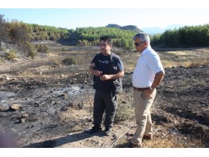 Manavgat Kaymakamı Yiğit: "Yangın kontrol altına alındı, tek bir duman kalmayıncaya kadar nöbete devam"