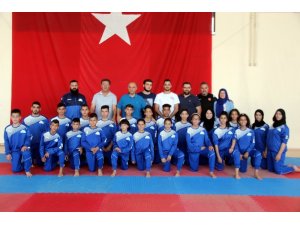 Filistin Taekwondo Milli Takımı Kayseri’de kamp yapıyor