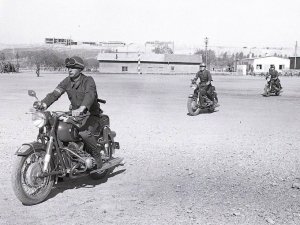 Jandarmadan nostaljik motorize birlikleri paylaşımı