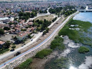 Beyşehir Gölü kıyı şeridinde düzenleme çalışmaları