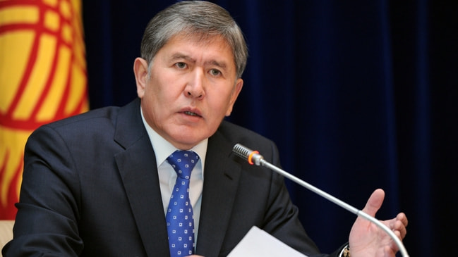 Kırgızistan'da gergin saatler! Atambayev'in evine ikinci kez operasyon!