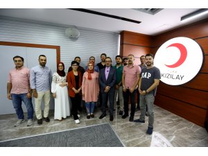 AA Haber Akademisinden Türk Kızılaya ziyaret