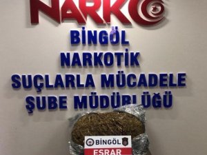 6 kilo esrarla yakalanan şüpheli tutuklandı
