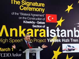 Yüksek Hızlı Tren'e AB'den hibe destek