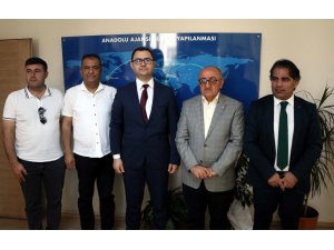 Kayseri Gazeteciler Cemiyeti'nden AA'ya ziyaret