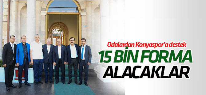 Odalar, Konyaspor'dan 15 bin forma alacak