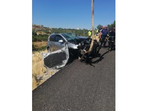 Tatil yolunda ölümlü kaza