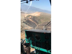 Hatay’da orman yangını