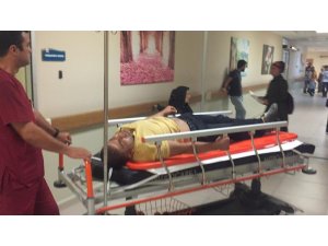 Bisiklet ile motosiklet çarpıştı: 2 yaralı