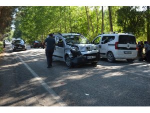 Tokat’ta trafik kazası: 2 yaralı