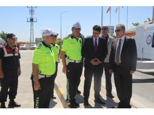 Sürücülere emniyet kemerinin önemi uygulamalı anlatıldı