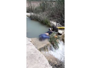 Sulama kanalında erkek cesedi bulundu