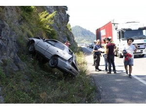 Zonguldak’ta trafik kazası: 3 yaralı