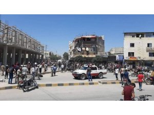 Azez’de patlama: Ölü ve yaralılar var