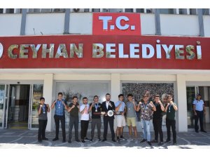 Şampiyonluk sevincini Başkan Aydar ile paylaştılar