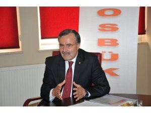 OSBÜK Başkanı Kütükcü: "Hedeflerimize doğru güçlü bir şekilde yürümeye devam edeceğiz”