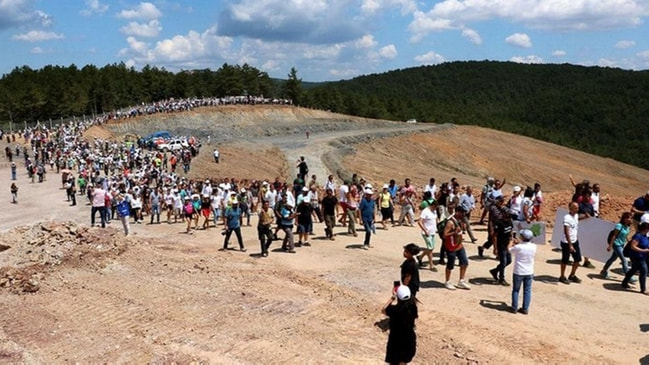 Kirazlı’da altın madeni arayan şirketin CEO'su konuştu!