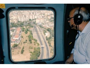 Vali Köşger’den Aydın genelinde havadan denetim