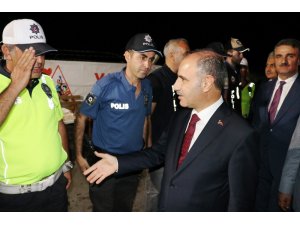 Emniyet Genel Müdürü Aktaş, trafik denetiminde