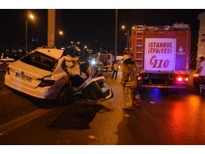 D-100 Ankara istikametinde kaza: 1 ölü, 7 yaralı