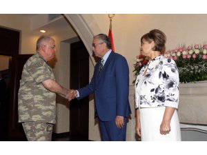 KKTC Cumhurbaşkanlığında bayramlaşma