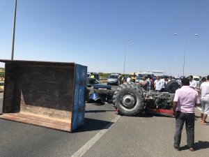 Şanlıurfa’da zincirleme trafik kazası: 14 yaralı