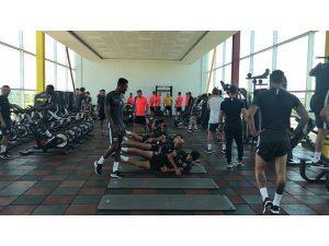 Kayserispor yeni tesiste ilk kez çalıştı