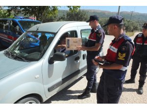 Jandarma ekiplerinden bayram denetimi