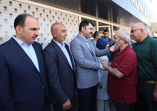 Çevre ve Şehircilik Bakanı Kurum Konya'da