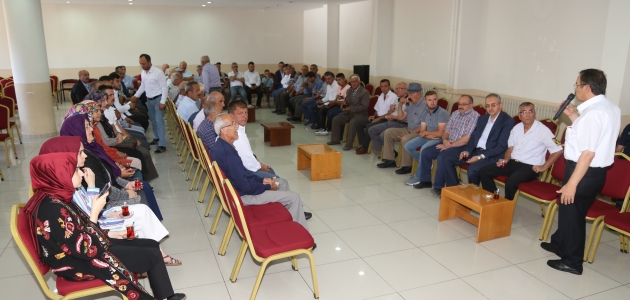 Hadim'de bayramlaşma programı