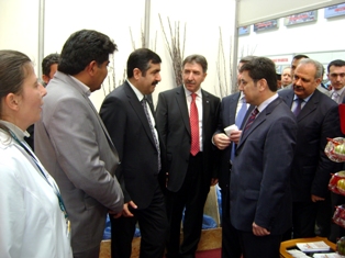 Çumra Kaymakamlığı tarım fuarına katıldı