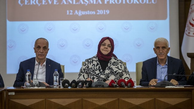 Hükümet ile Türk-İş zam oranlarında anlaştı...