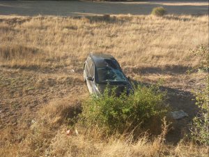 Gölova'da trafik kazası: 2 yaralı