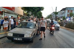 Antalya’da trafik kazası: 1 yaralı