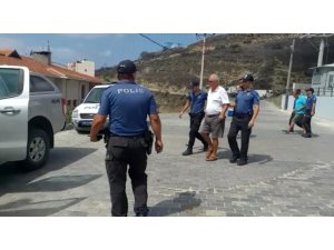 Marmara Adası’ndaki yangınla ilgili baba-oğul adliyede