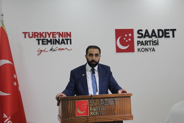 Saadet Konya bayramlaştı