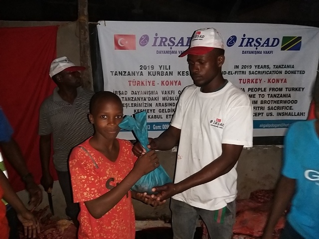 İrşad Vakfı Kurbanda Tanzanya'daydı
