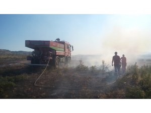 Bingöl’de 2 köyde  çıkan yangın söndürüldü